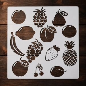 Fruits Stencil