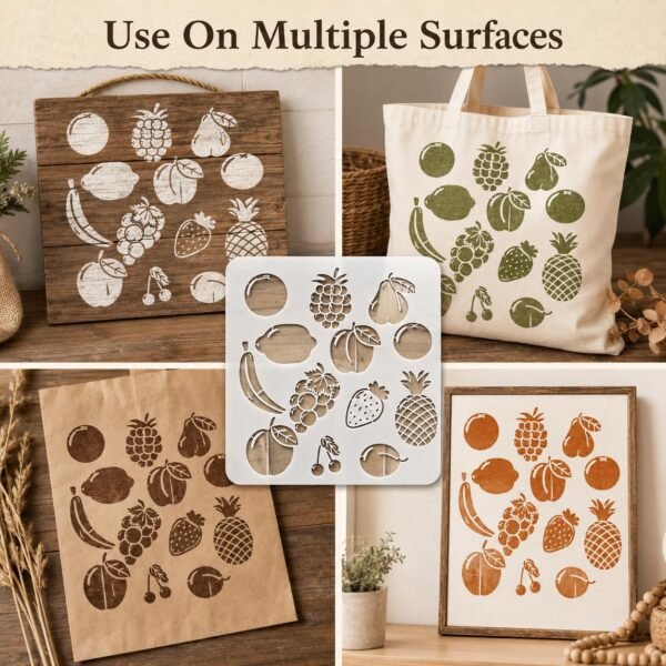 Fruits Stencil 5