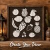 Fruits Stencil 7