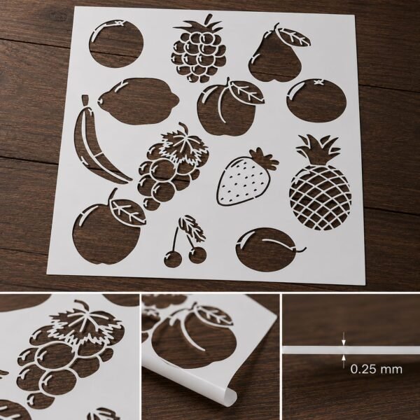 Fruits Stencil 8