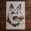 German Shepherd Stencil