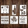 Grape Vine Stencil