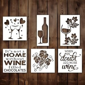 Grape Vine Stencil