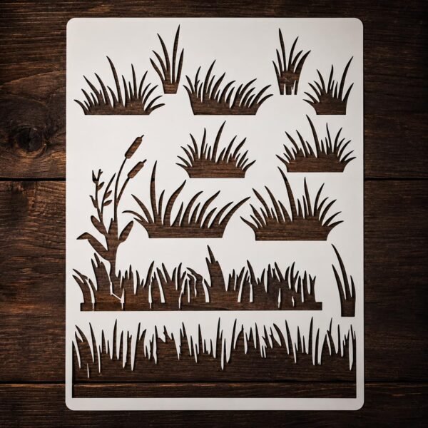 Grass Stencil