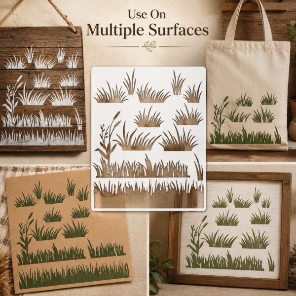Grass Stencil 5