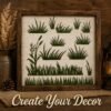Grass Stencil 7