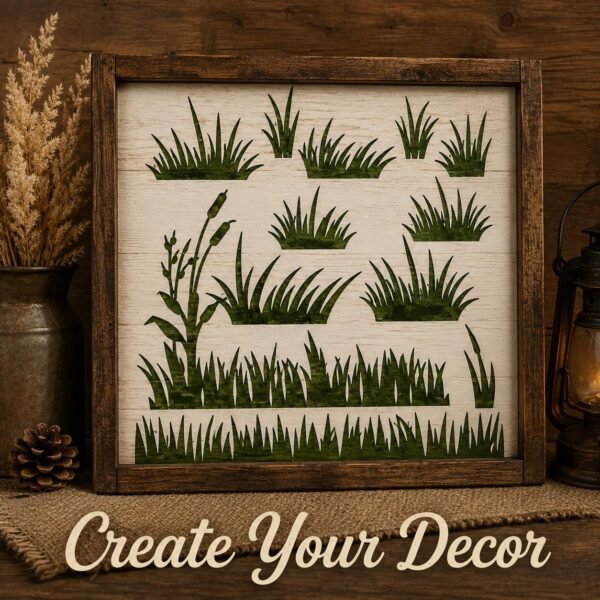 Grass Stencil 7