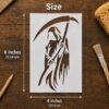 Grim Reaper Stencil 2