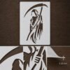 Grim Reaper Stencil 8