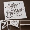 Happy Birthday Stencil 8