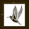 Hummingbird Stencil 2