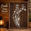 Lady Justice Stencil 7
