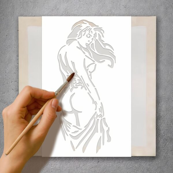 Lady Stencil 6