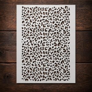 Leopard Print Stencil