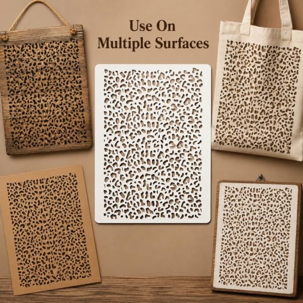 Leopard Print Stencil 5
