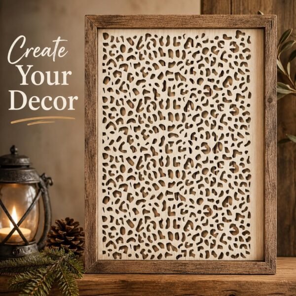 Leopard Print Stencil 7