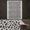 Leopard Print Stencil 8