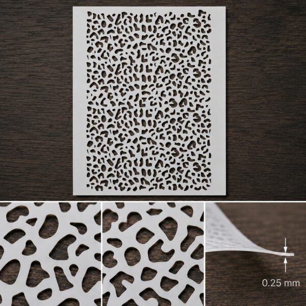 Leopard Print Stencil 8