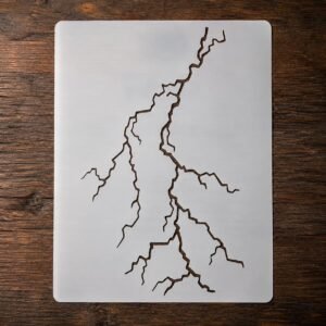 Lightning Bolt Stencil