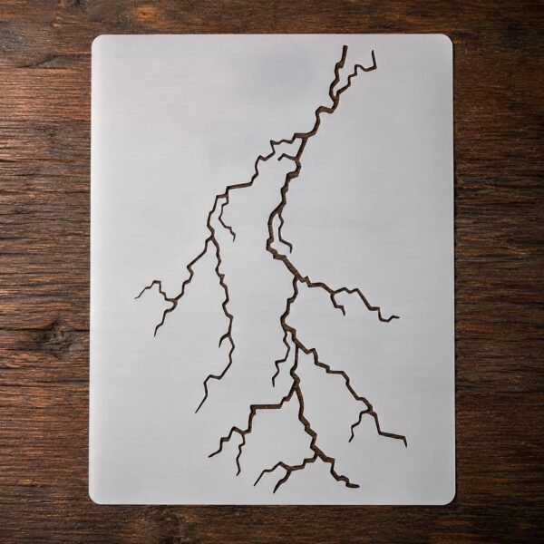 Lightning Bolt Stencil
