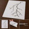 Lightning Bolt Stencil 8