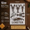 Lobster Stencil 2