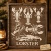 Lobster Stencil 7