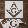 Masonic Stencil 8