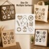 Medical Symbols Stencil 5