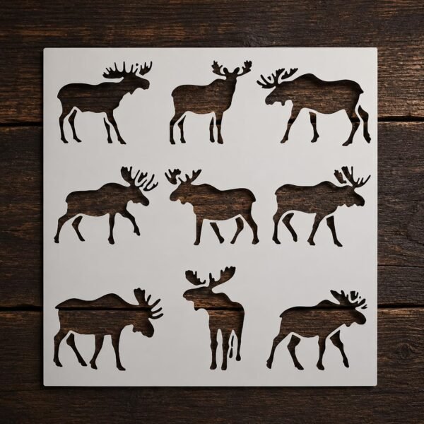 Moose Stencil