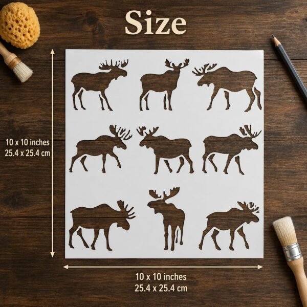 Moose Stencil 2