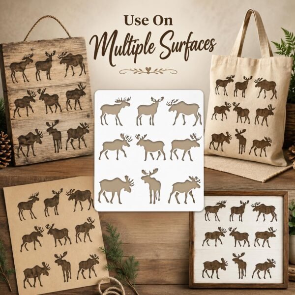 Moose Stencil 5