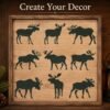 Moose Stencil 7
