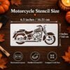 Motorcycle Stencil 2