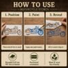 Motorcycle Stencil 4