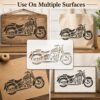 Motorcycle Stencil 5