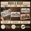 Motorcycle Stencil 6