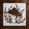 Mushroom Stencil