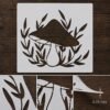 Mushroom Stencil 8