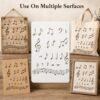 Musical Notes Stencil 5