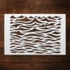 Ocean Waves Stencil