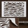 Ocean Waves Stencil 8