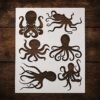 Octopus Stencil