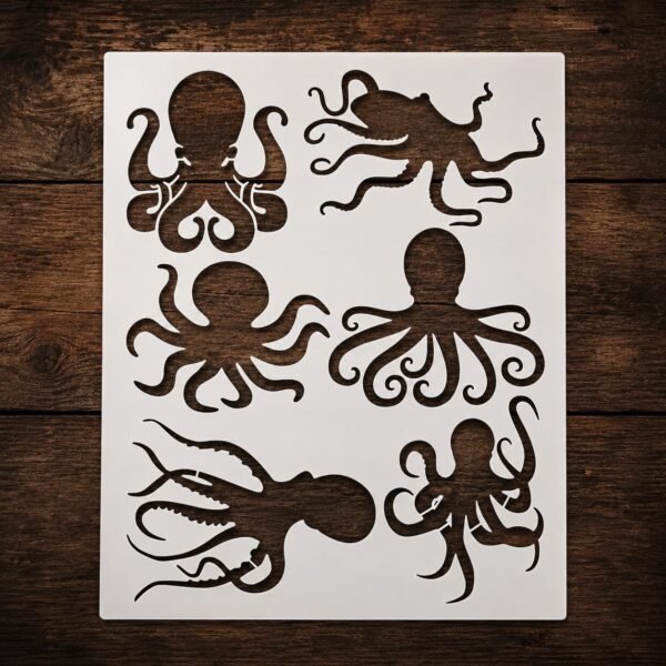 Octopus Stencil