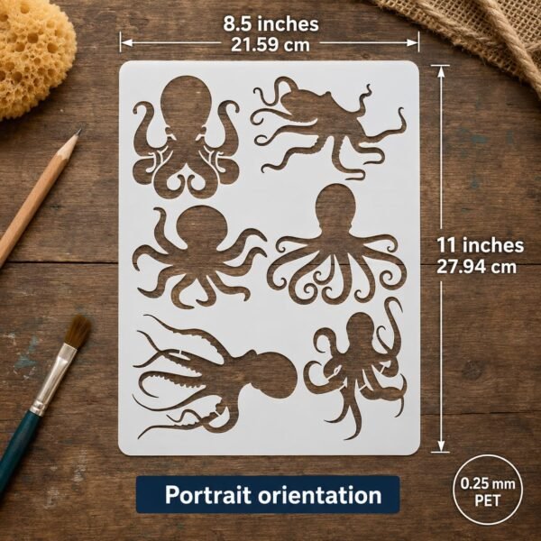 Octopus Stencil 2