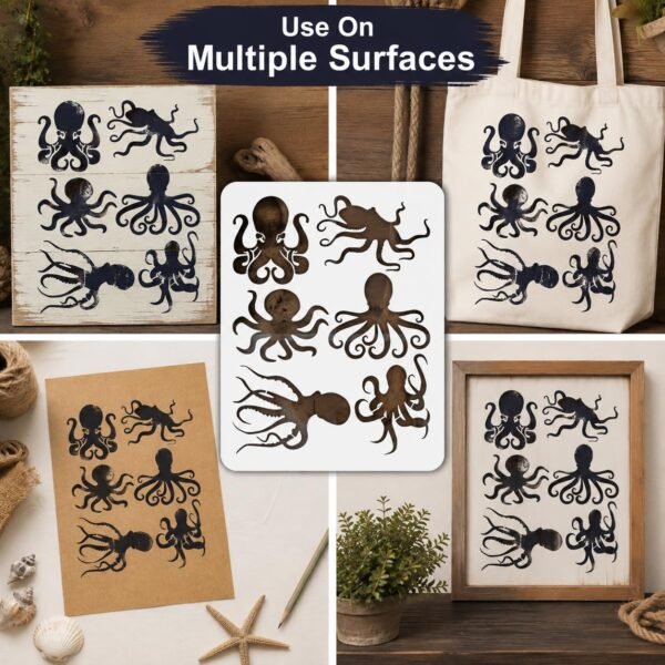 Octopus Stencil 5