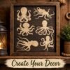 Octopus Stencil 7