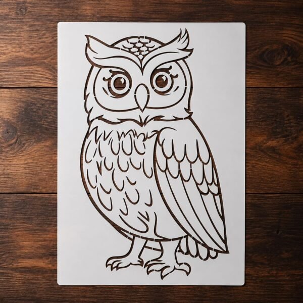 Owl 1 pc Stencil