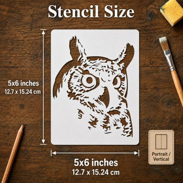 Owl Stencil 2