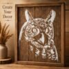 Owl Stencil 7